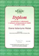 Diana Salon Certyfikat